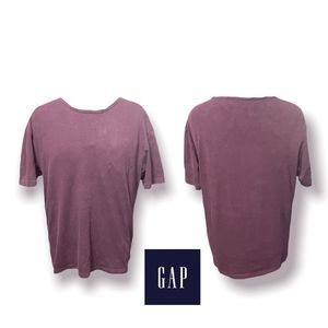 ❤️ Gap Burgundy Tee Shirt XL